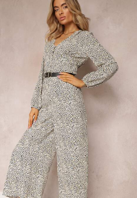 Biało-Zielony Kombinezon Phaeniera