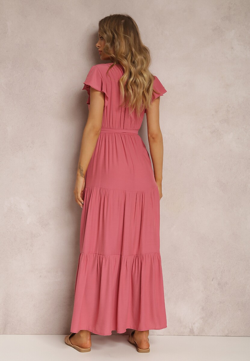 Ciemnoróżowa Sukienka Tantysus