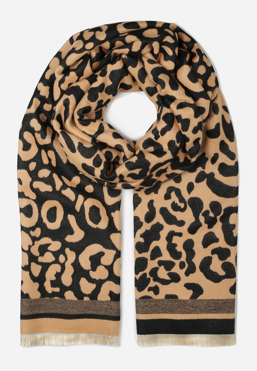 Ciemnobeżowy Szalik Jerelis