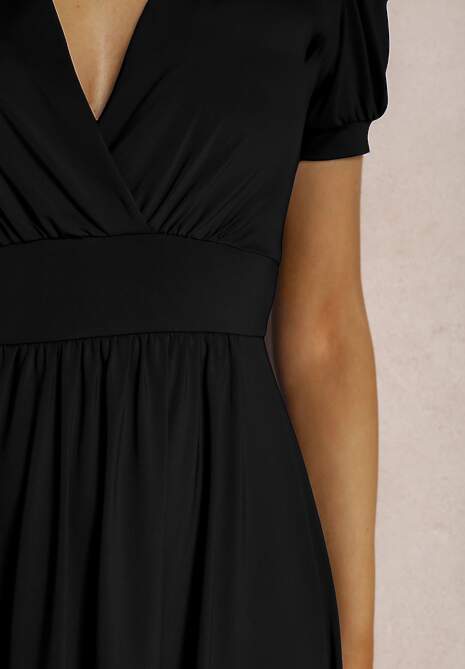 Czarna Sukienka Agamia