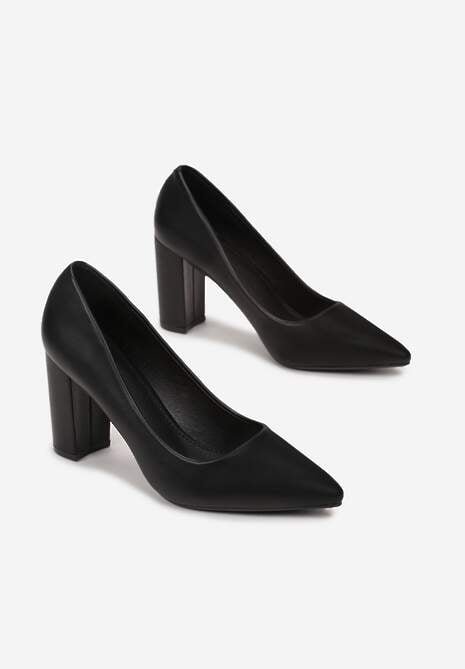 Czarne Czółenka Mayafer