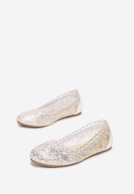 Złote Balerinki Splendorous