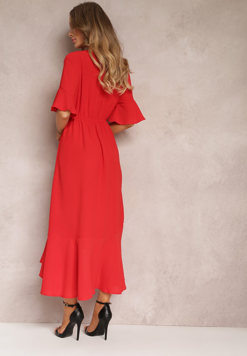Czerwona Sukienka Parthesio