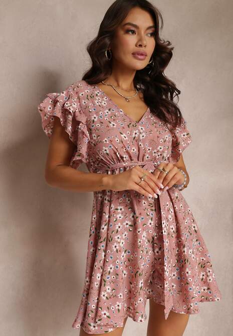 Różowa Sukienka Diosisha