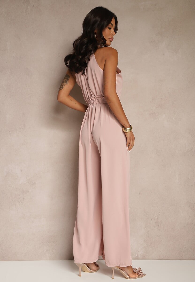 Różowy Kombinezon Ozdobiony Kokardą Milireia