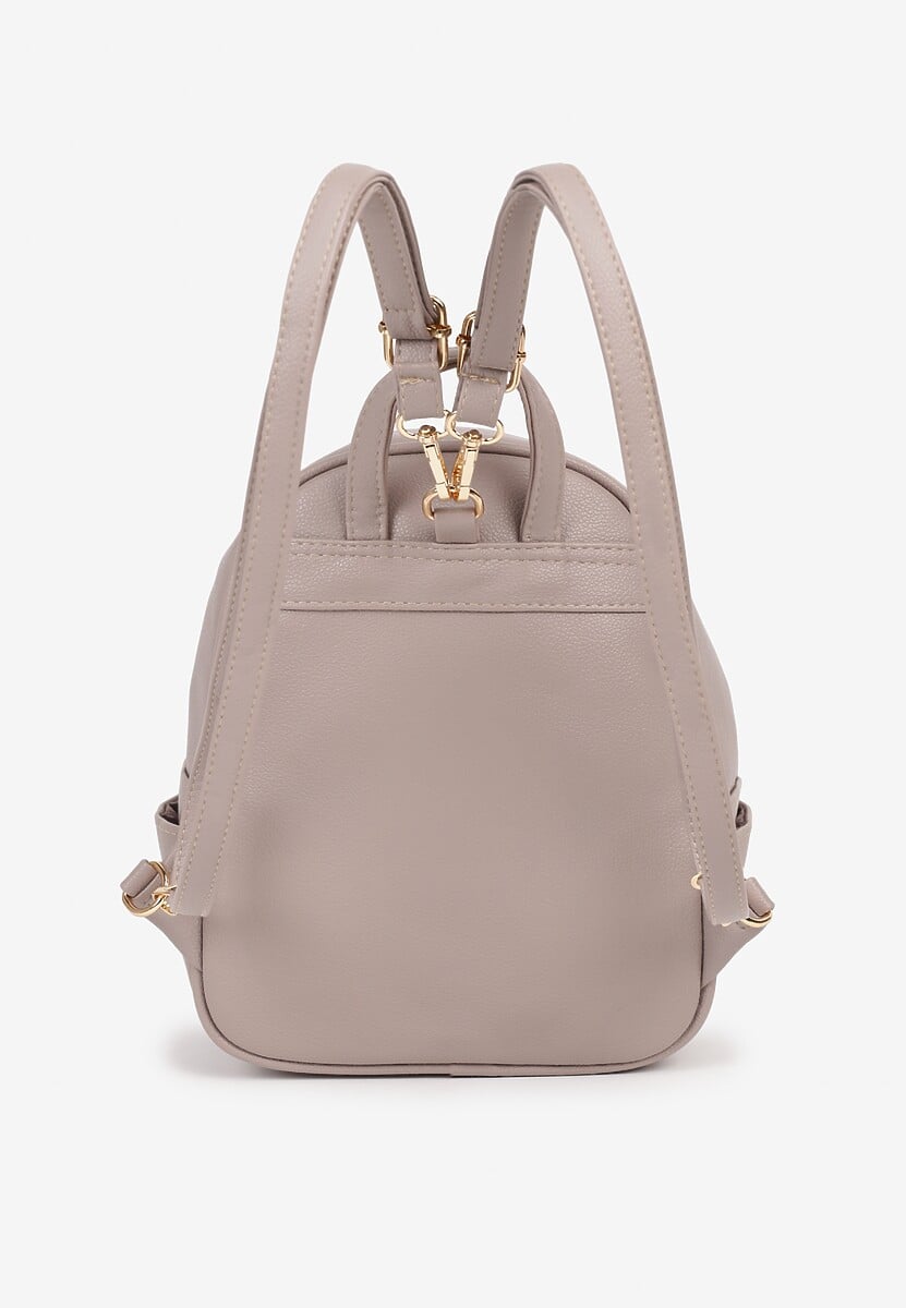 Szary Miejski Plecak z Szelkami z Możliwością Odpięcia Milessa