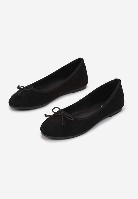 Czarne Balerinki Sthugnaela