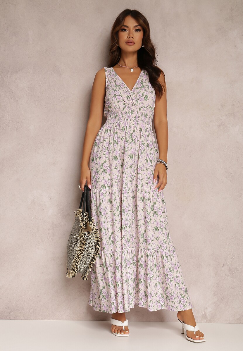 Jasnoróżowa Sukienka Rentiro