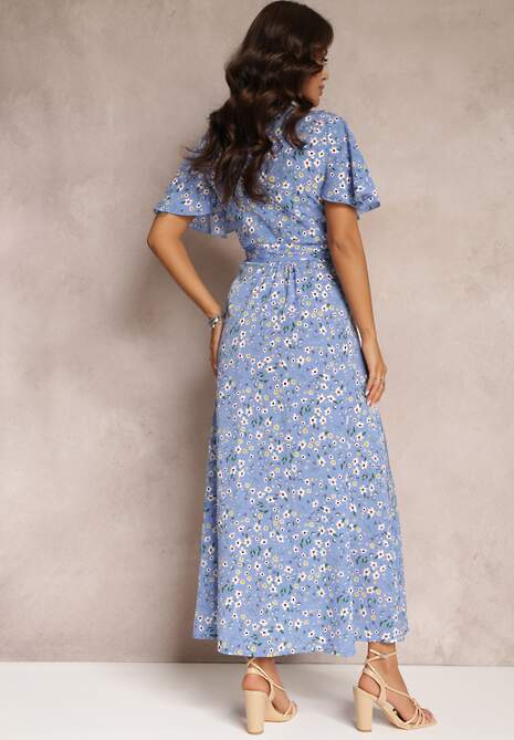 Niebieska Sukienka Alethossia