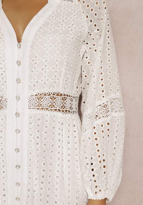 Biała Sukienka Kally