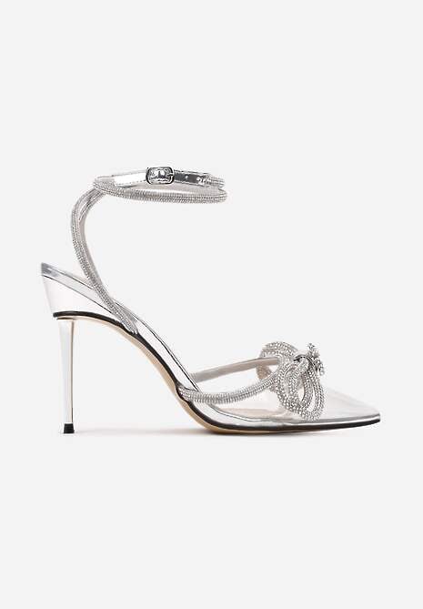 Srebrne Sandały Oriphosise