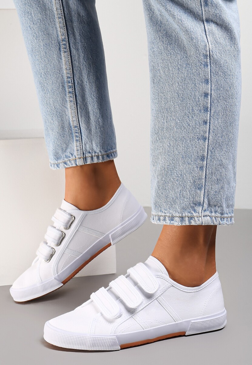 Białe Tenisówki Ampinna