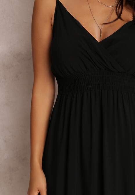 Czarna Sukienka Sterinig