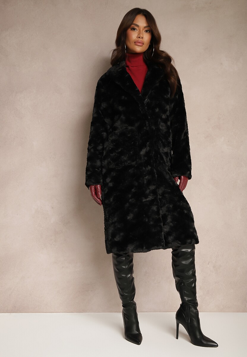 Biały Płaszcz Jednorzędowy  Vertiana