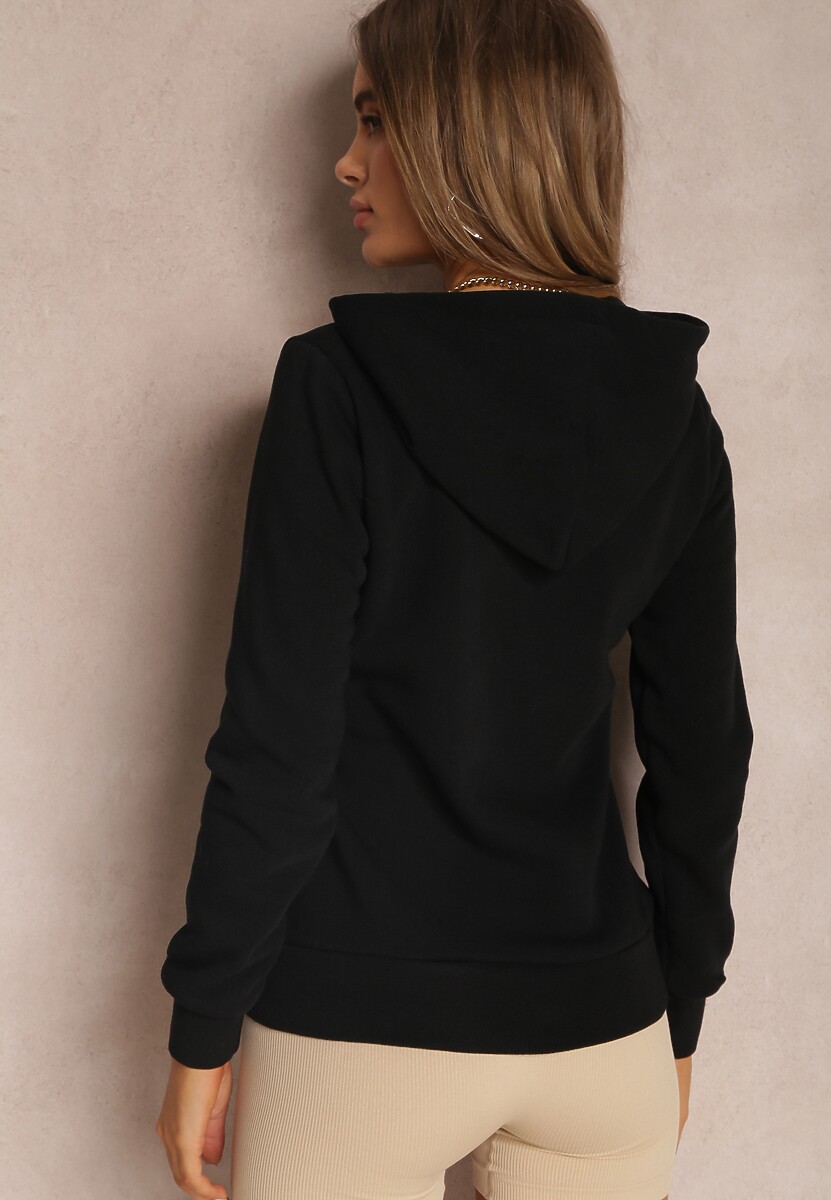 Czarna Bluza z Kapturem Medo
