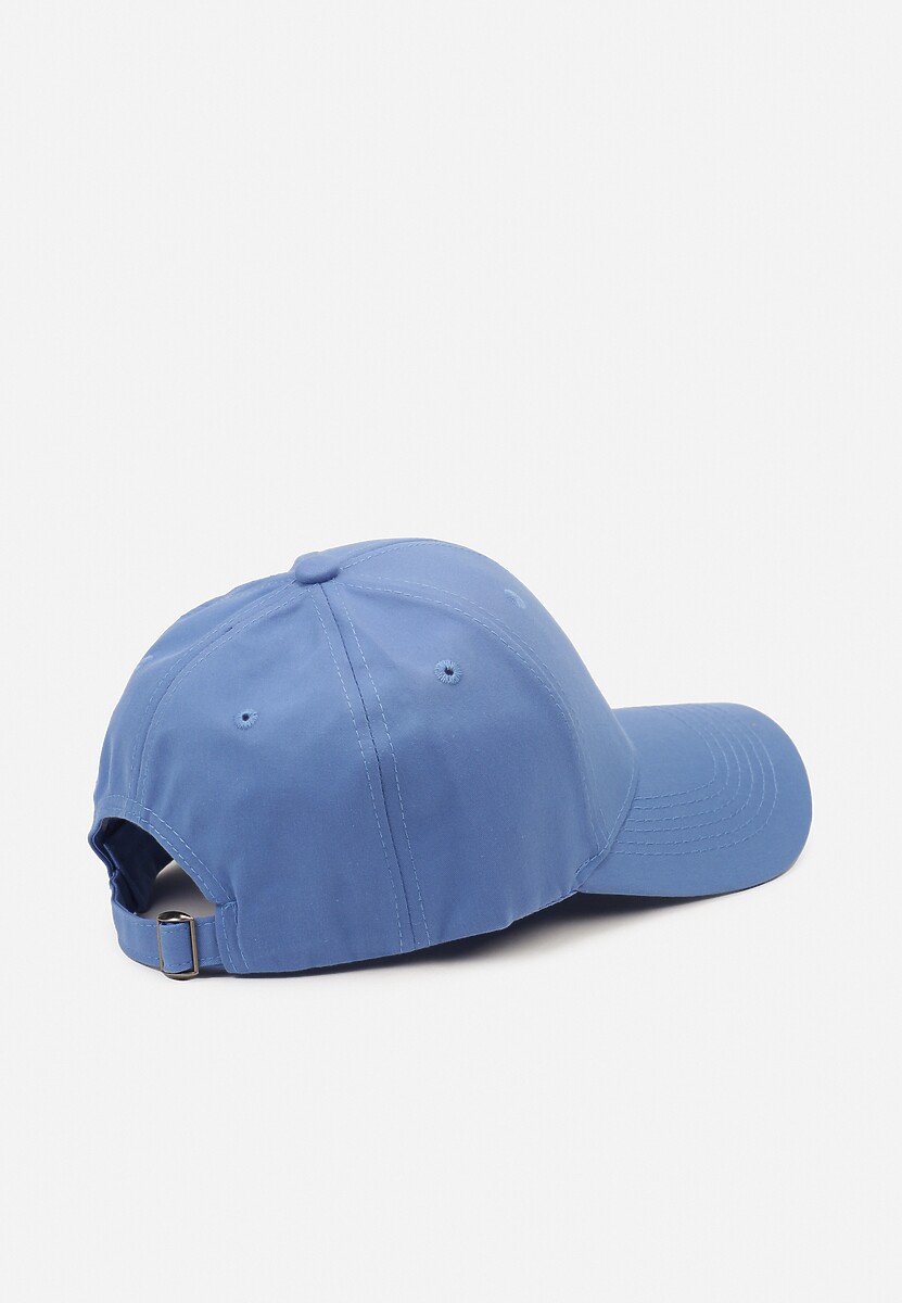Niebieska Bawełniana Czapka z Daszkiem Finarda