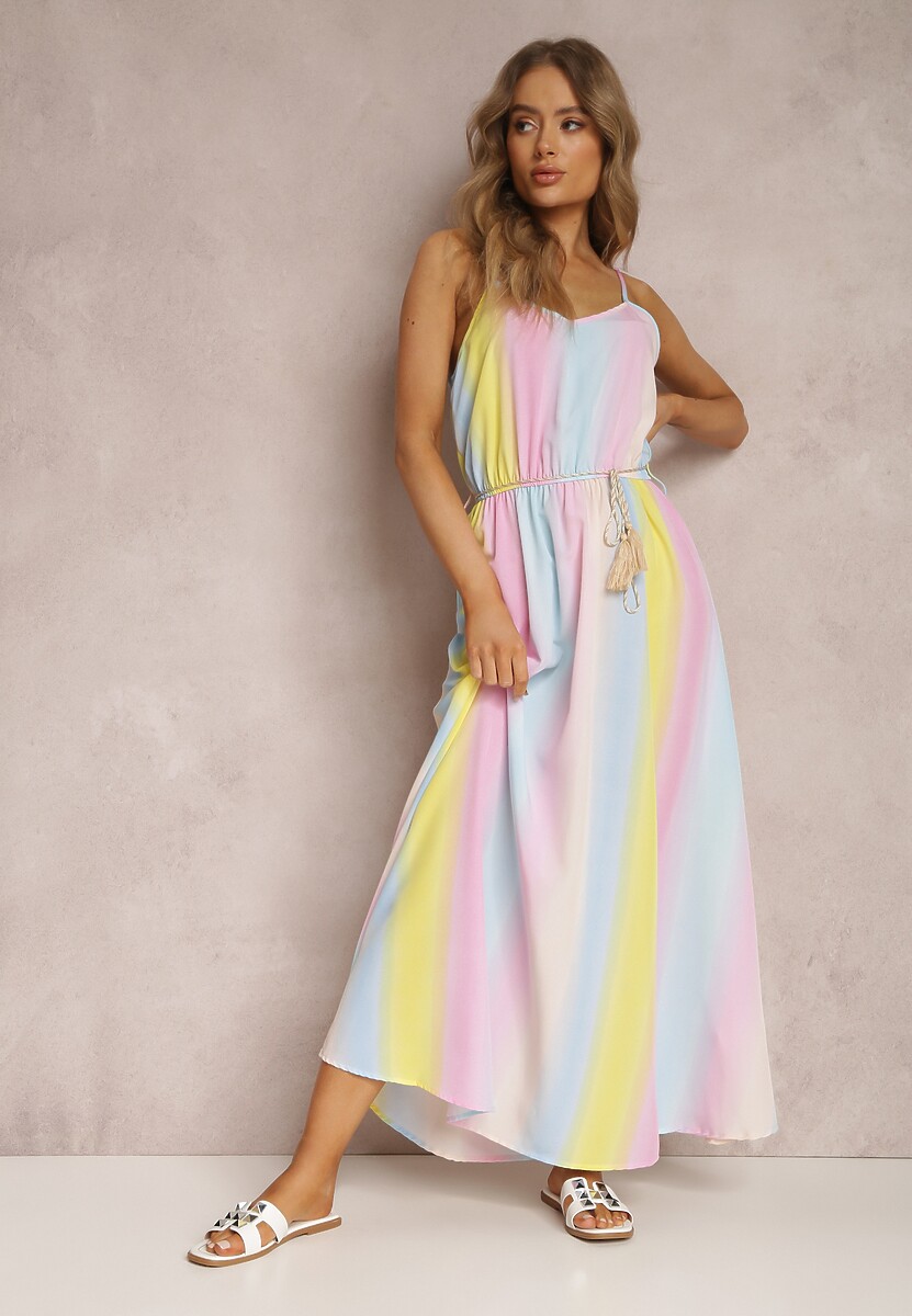 Różowa Sukienka Thalanassa