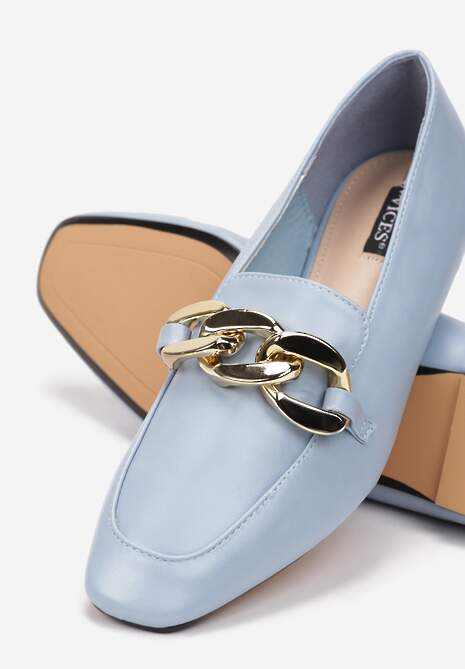 Niebieskie Mokasyny Maerona