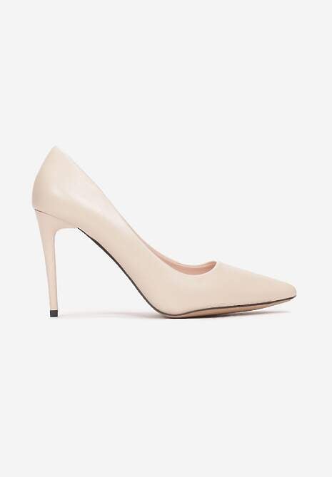 Beżowe Szpilki Spellino