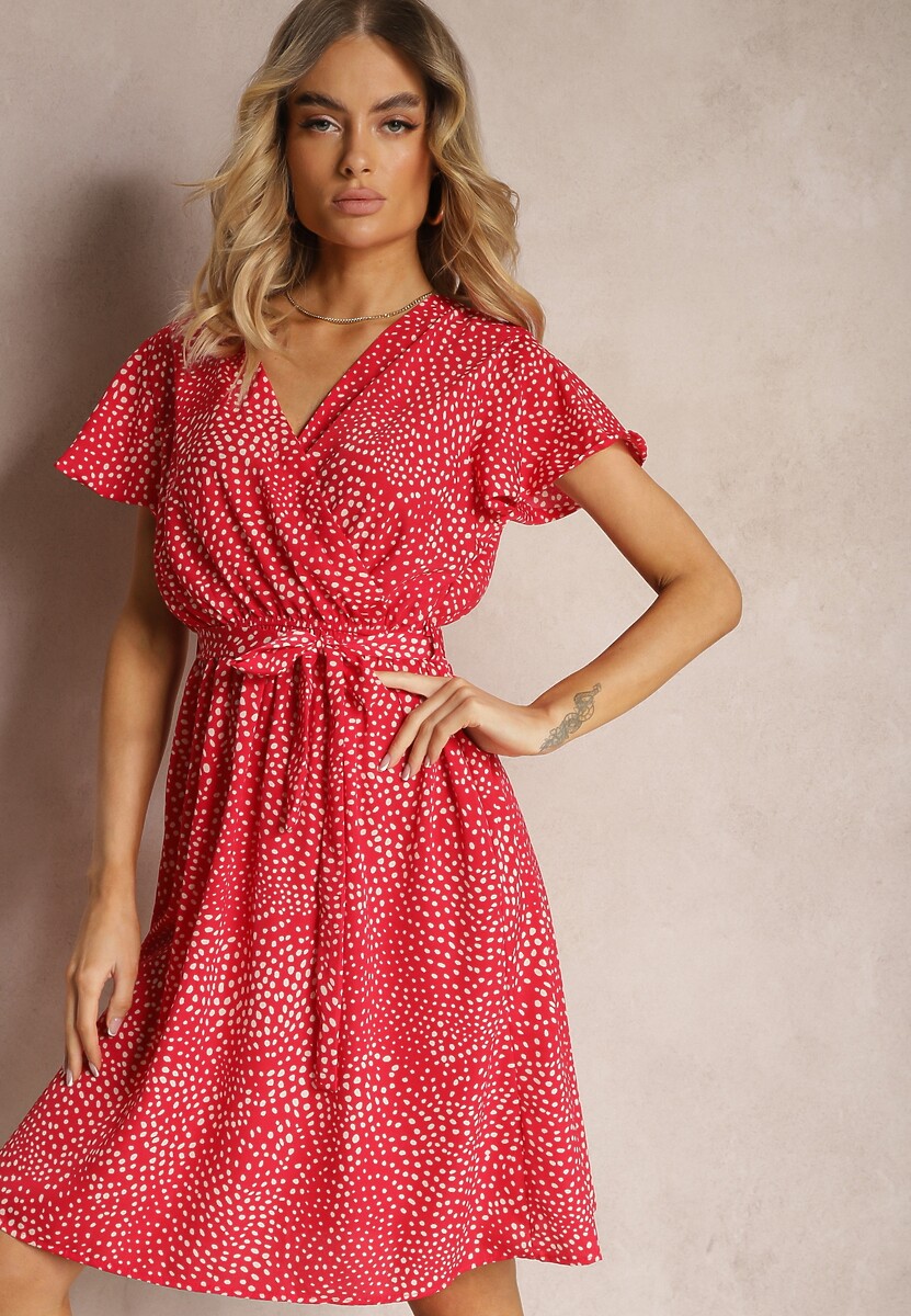 Czerwona Sukienka Oreithonia