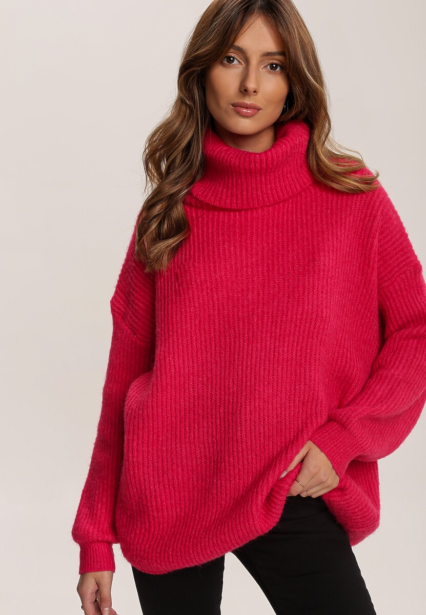 Fioletowy Golf Oversize Malia