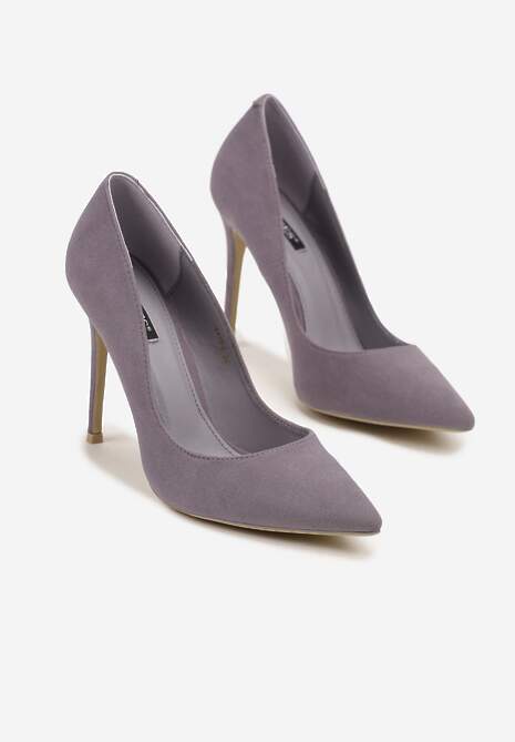 Ciemnoszare Szpilki Marako