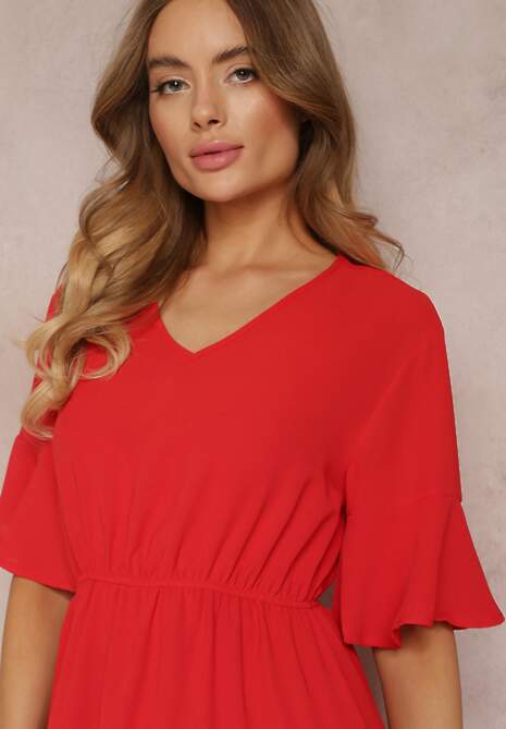 Czerwona Sukienka Parthesio