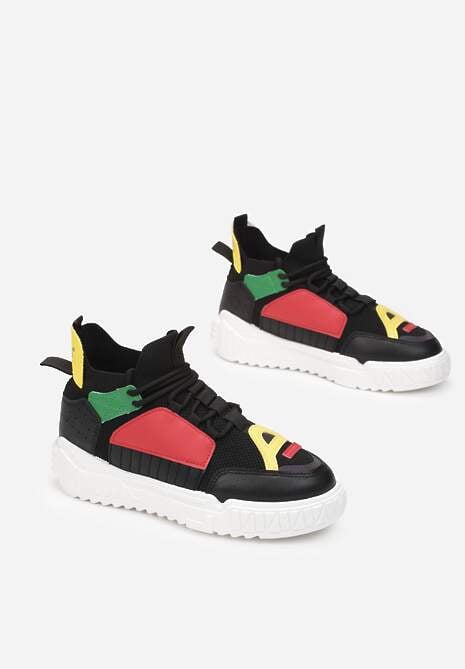 Czarne Sneakersy Agathime