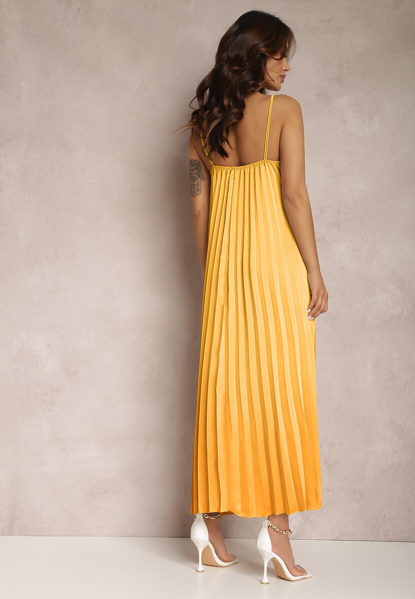 Pomarańczowa Sukienka Ianima