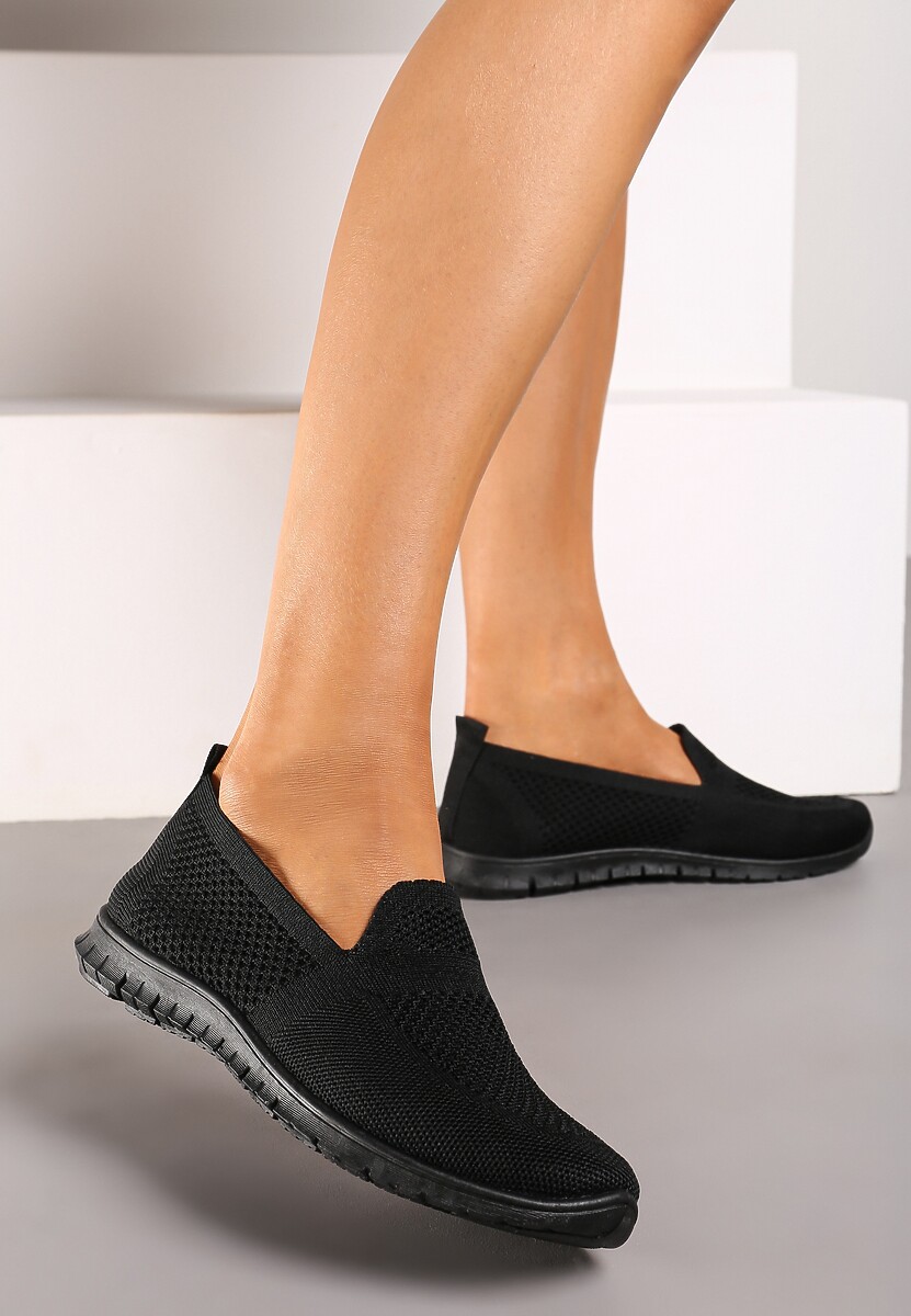 Czarne Tenisówki Pasquier