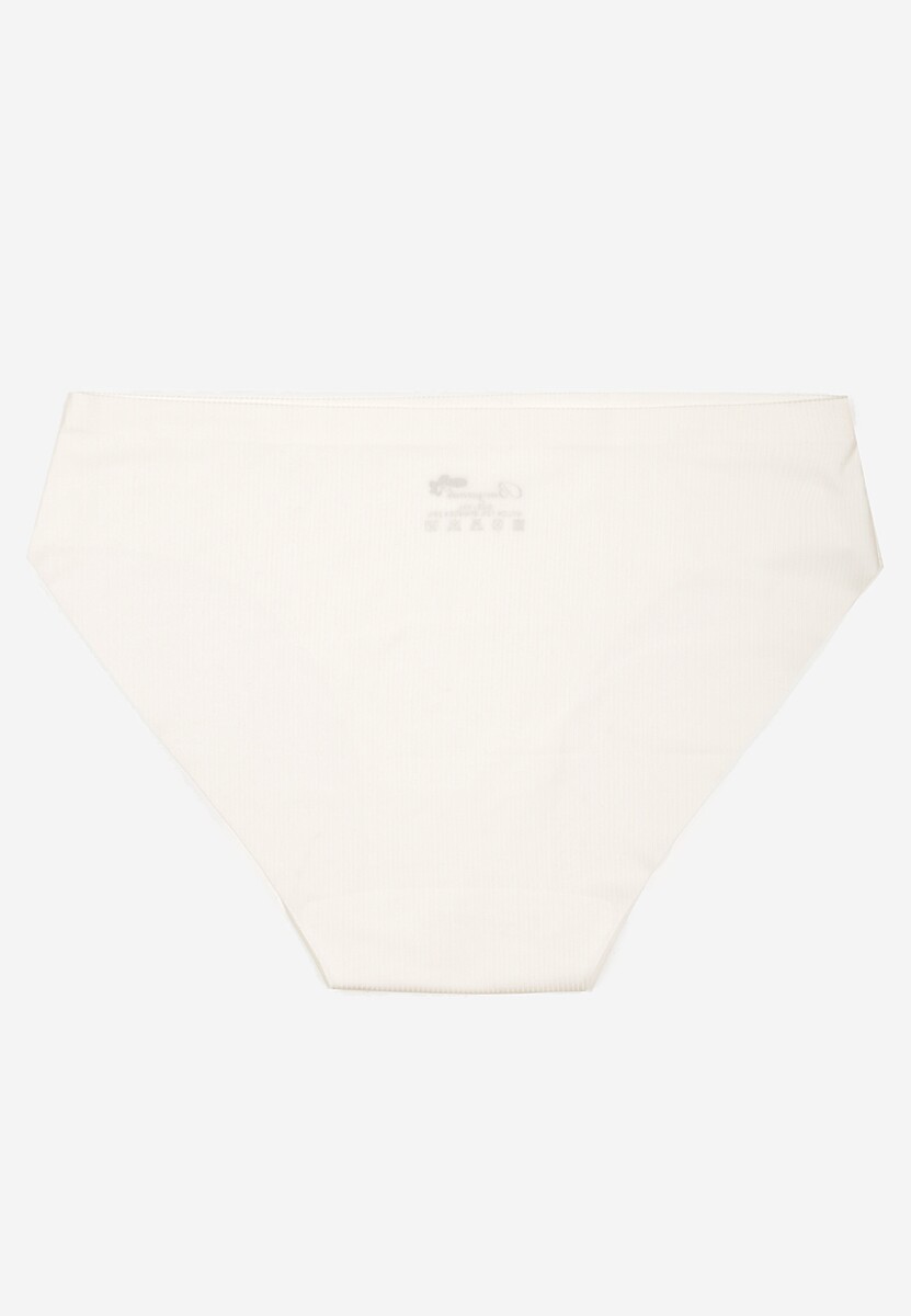 Białe Majtki Bezszwowe Typu Figi Lavenias