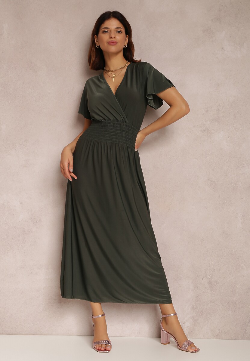 Ciemnozielona Sukienka Feodoire