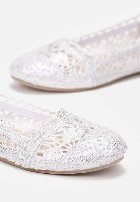 Srebrne Balerinki Yaza