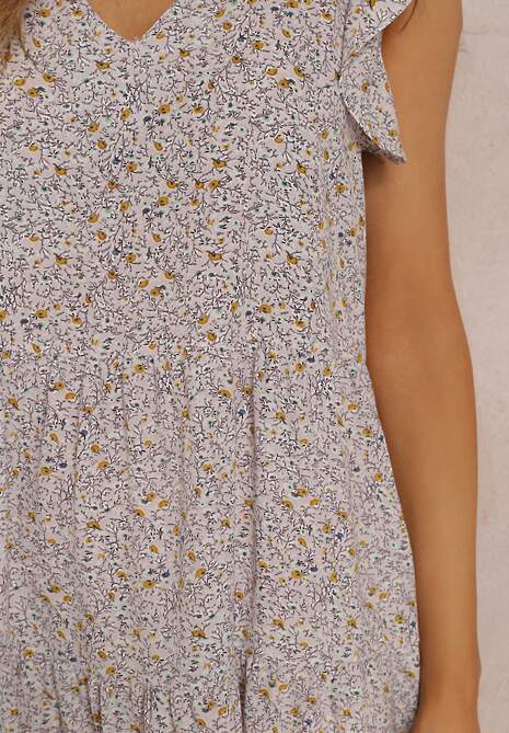 Liliowa Sukienka Viviatune