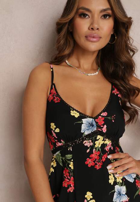 Czarna Sukienka Chenelena