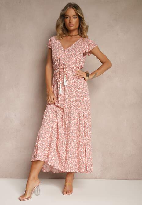 Różowa Sukienka Tinuin