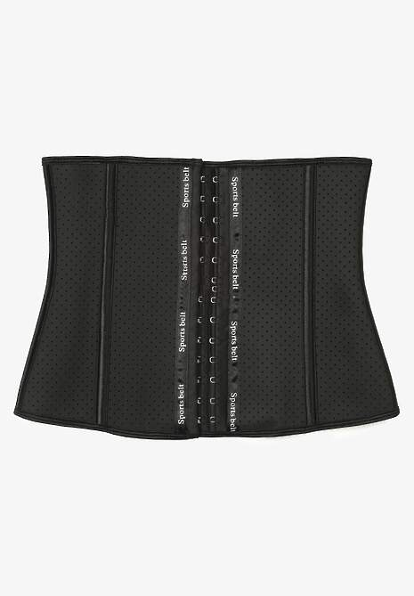 Czarny Gorset Wyszczuplający Alora