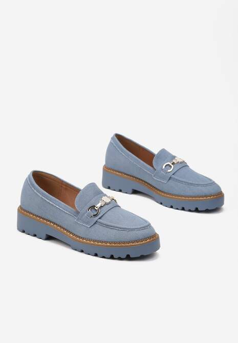 Niebieskie Mokasyny Klemia
