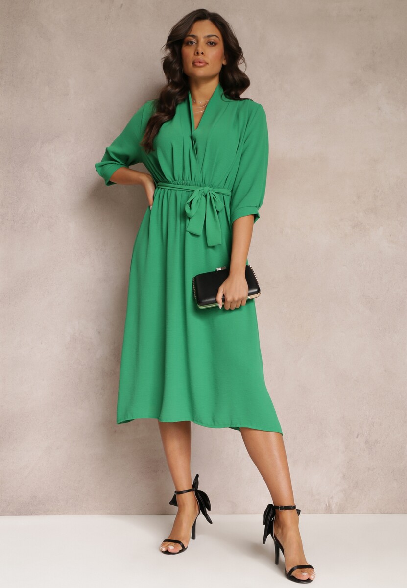 Zielona Sukienka Canopis