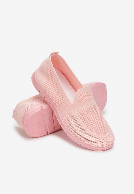 Różowe Tenisówki Pasquier