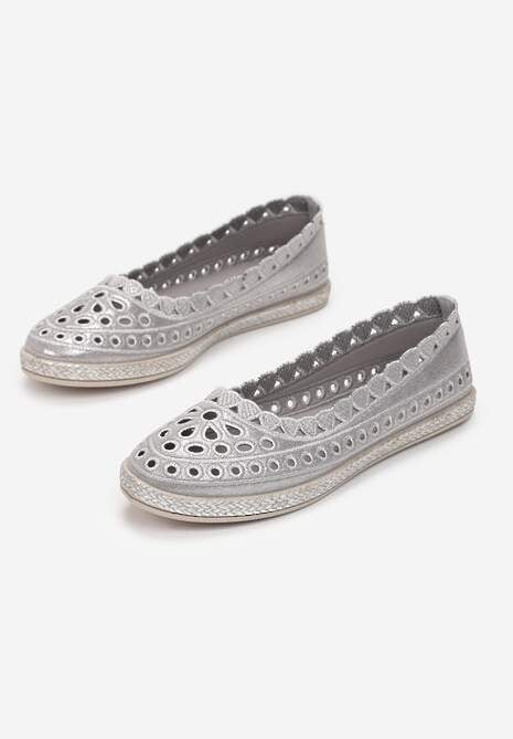 Srebrne Balerinki Phiase