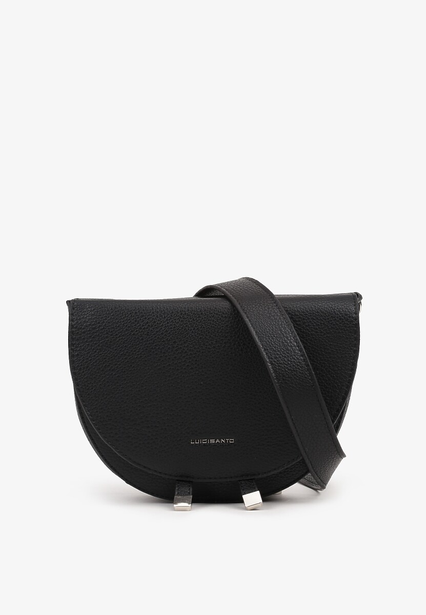 Czarna Torebka w Półokrągłym Kształcie Tanalinea