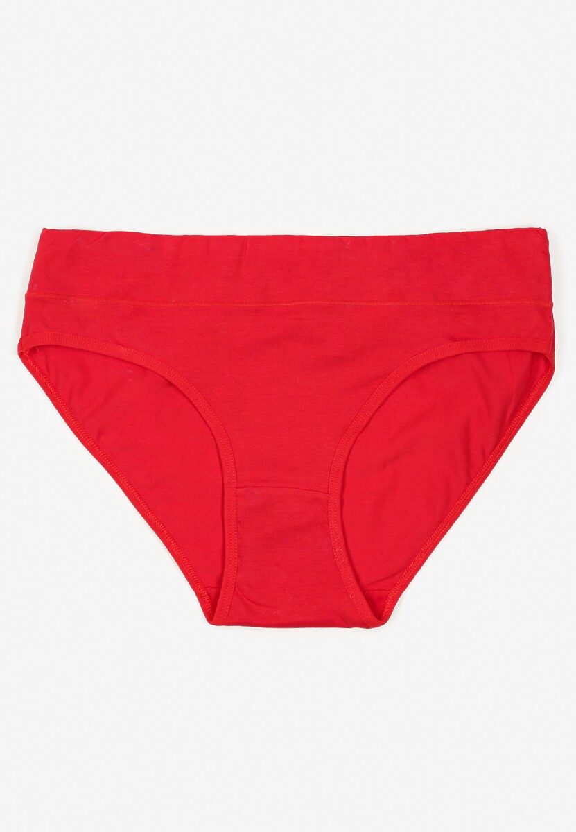 Jasnoniebieskie Bawełniane Majtki o Kroju Fig Conevia