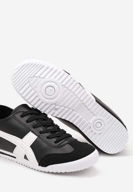 Czarne Sneakersy Typu Kultowe Tenisówki Deliriel