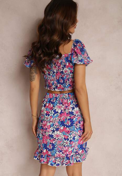 Granatowy Komplet Caliera