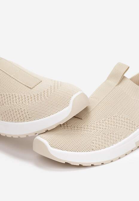 Jasnobeżowe Buty Sportowe Hypnerus