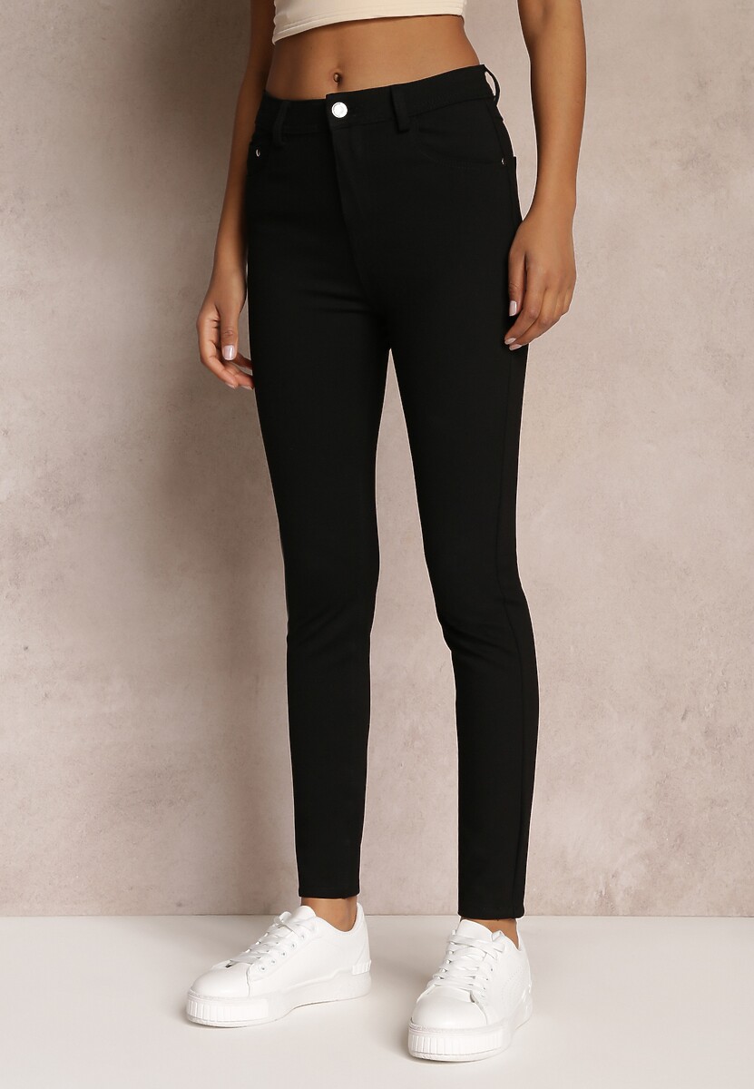 Czarne Spodnie Skinny Jeriel