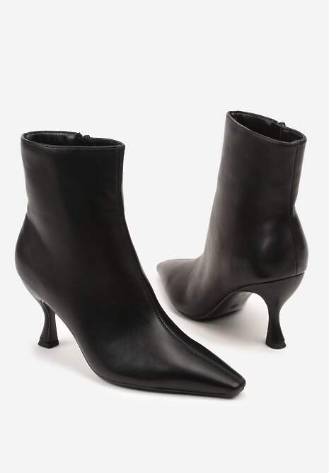 Czarne Botki Vices na Kaczuszce Fallonea