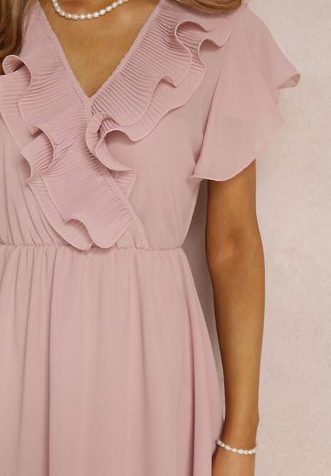 Różowa Sukienka Canolea