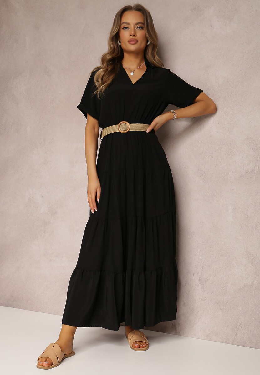 Czarna Sukienka Pelletier